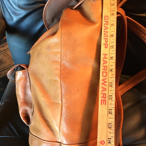 Brooks Brothers leather backpack - Picture 3 of 6